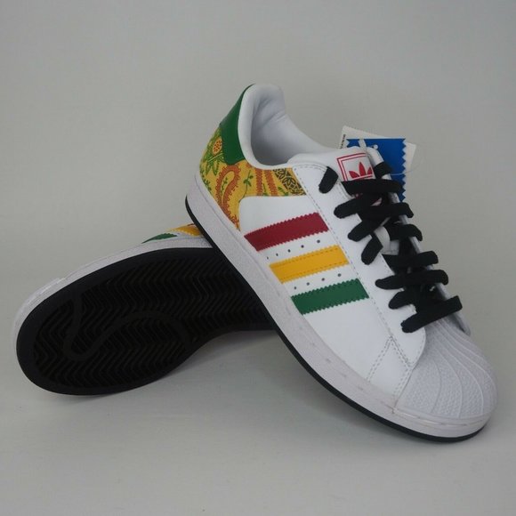 Adidas Superstar II CB Originals Mens Shoes White Vintage 043665 - Picture 10 of 11